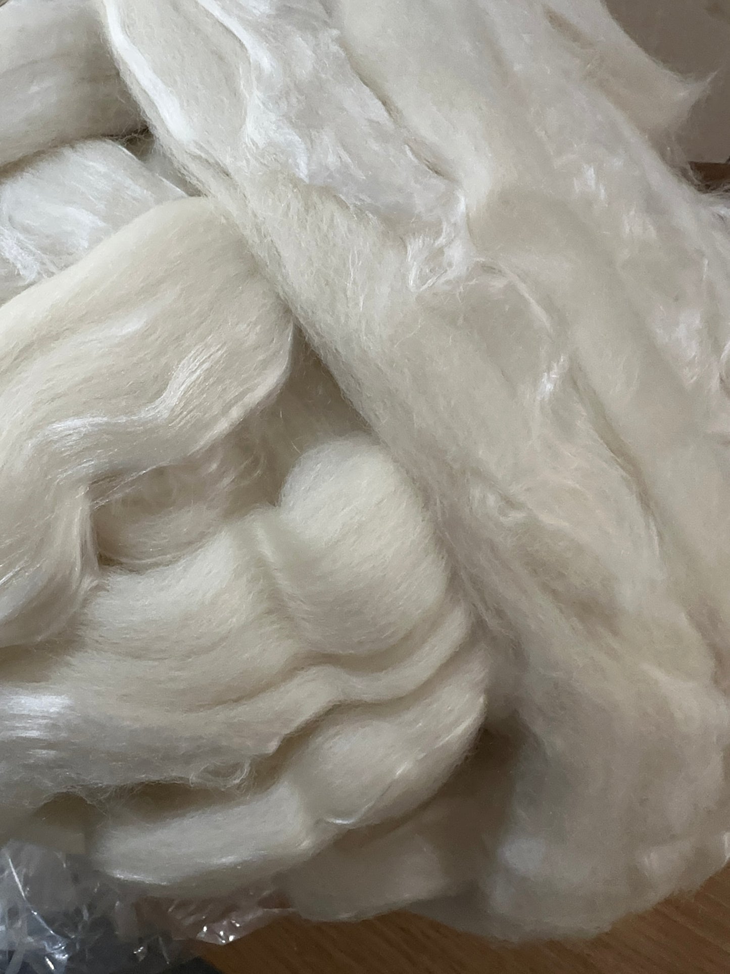 Merino tencel blend Roving 100 grams