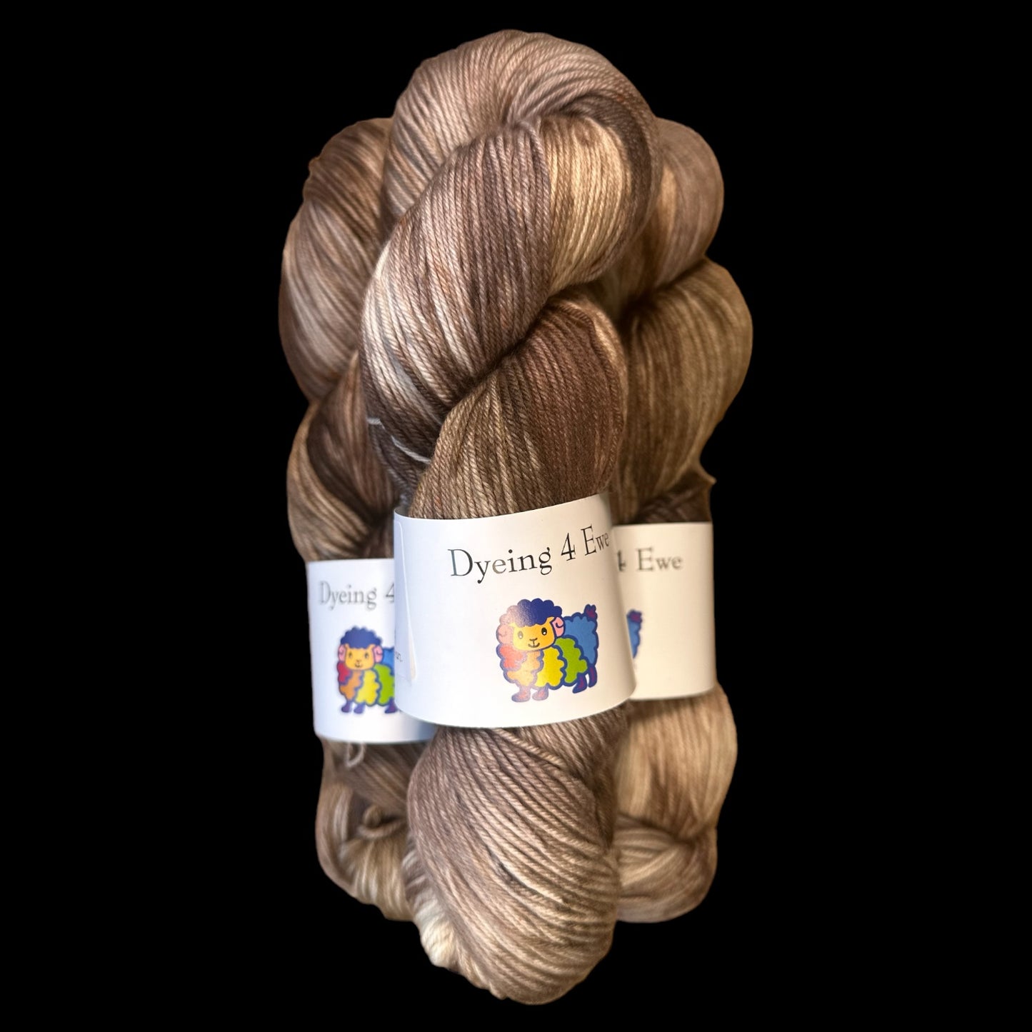 How Now Hand Dyed Sock yarn