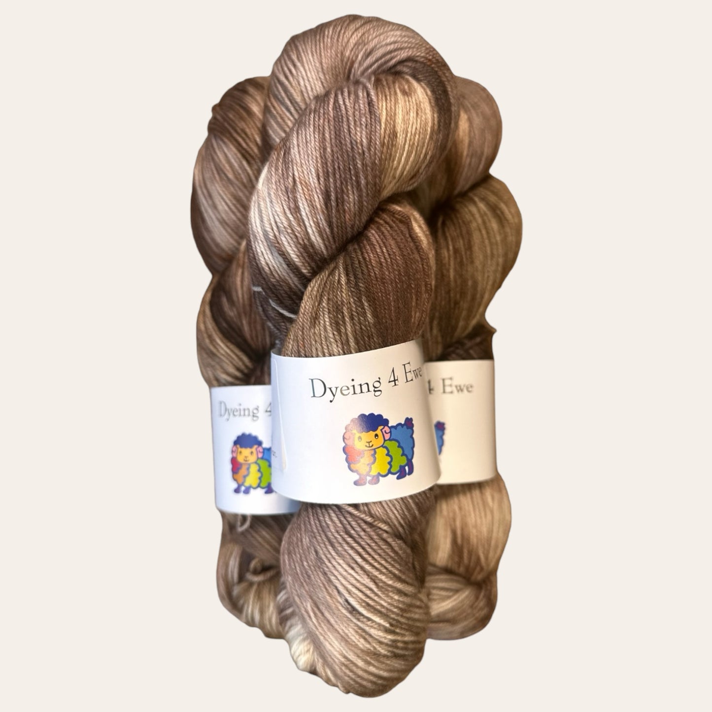 How Now Hand Dyed Sock yarn
