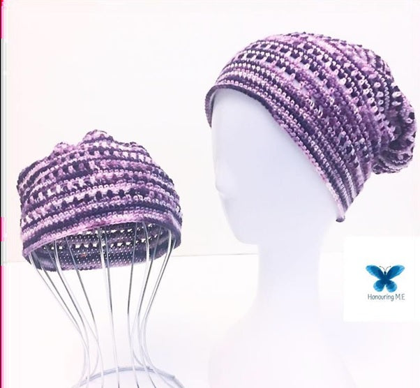 Mummy and Me slouchy Beanie pattern (crochet pattern)