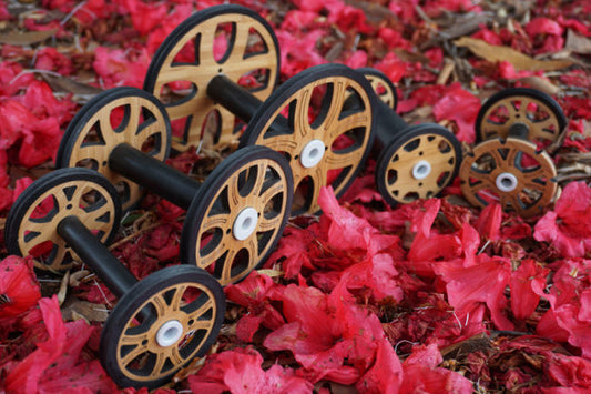 Wooden bobbins