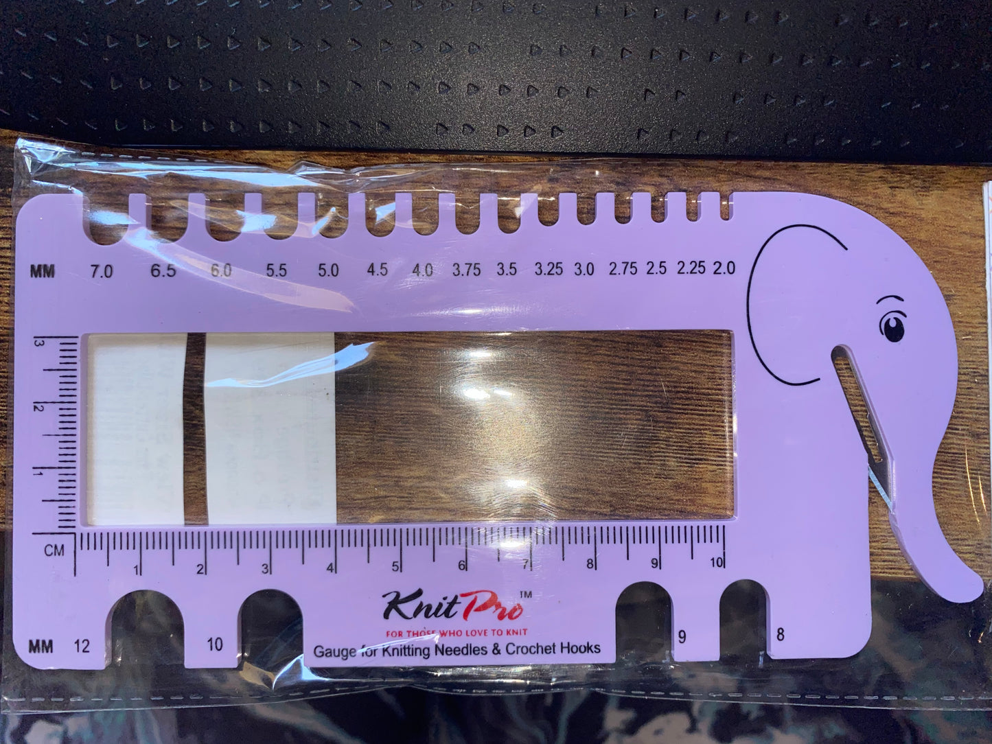 KnitPro Needle & Crochet View Sizer with Yarn Cutter