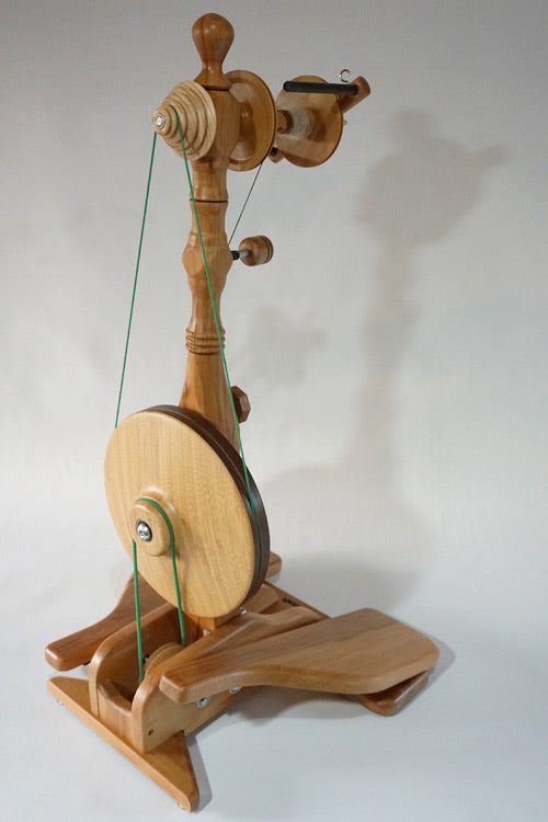 Spinning wheel drive bands Dyeing 4 Ewe