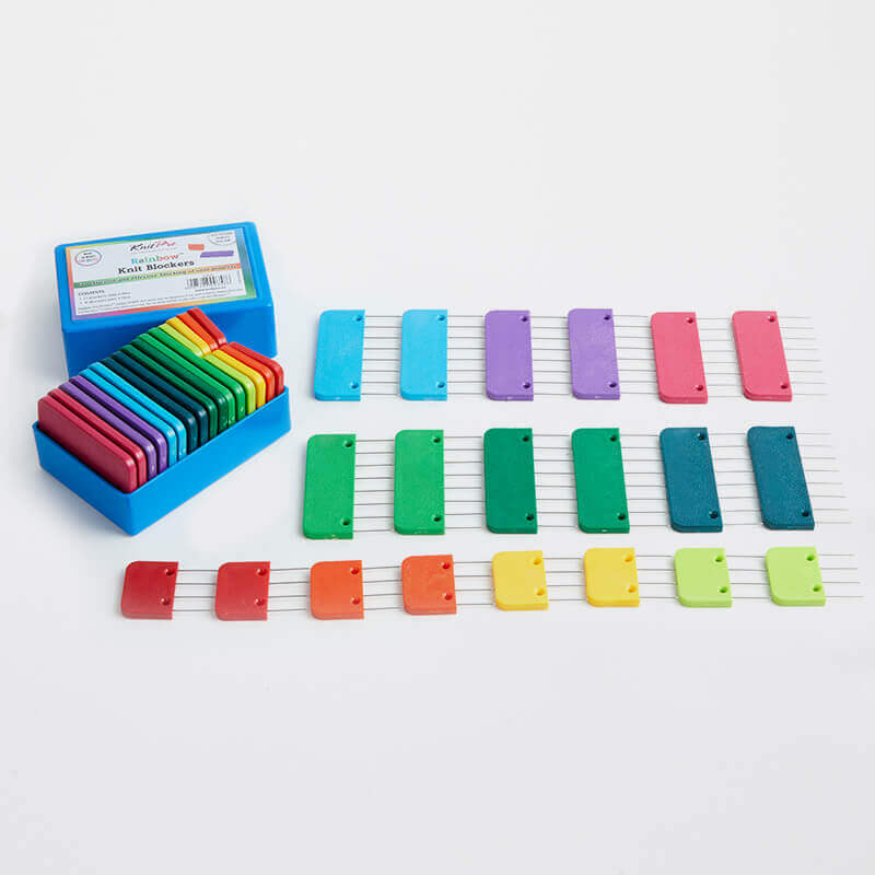 Rainbow Knit Blockers (pack of 20)