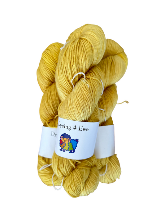 Sunflower Hand Dyed Sock yarn