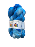 Tropical Lagoon Hand Dyed Sock yarn