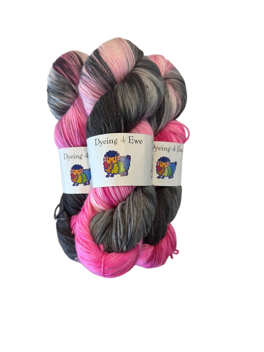 Moody Galah Hand Dyed Sock yarn