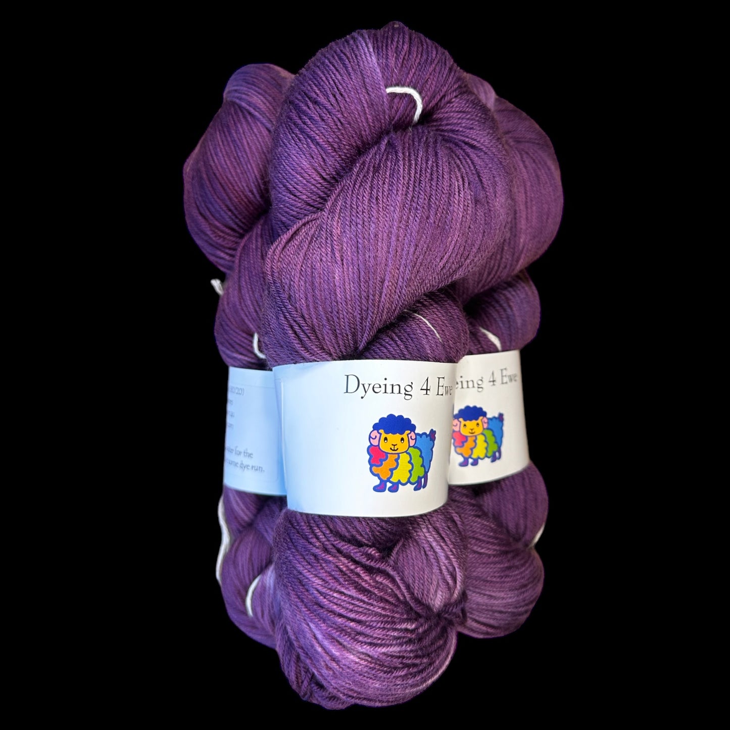 Fuchsia Hand Dyed Sock yarn