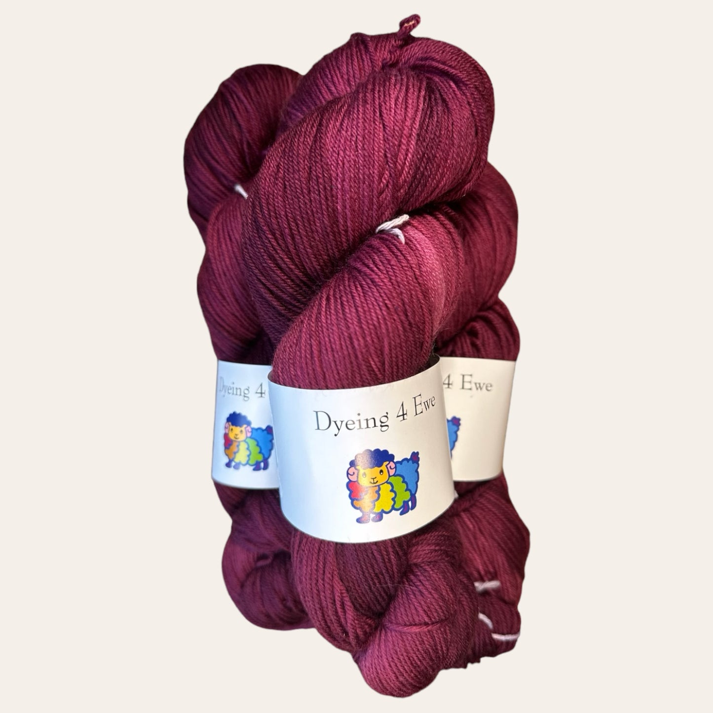 Royal Blood Hand Dyed Sock yarn