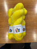 Buttercup Hand Dyed Sock yarn