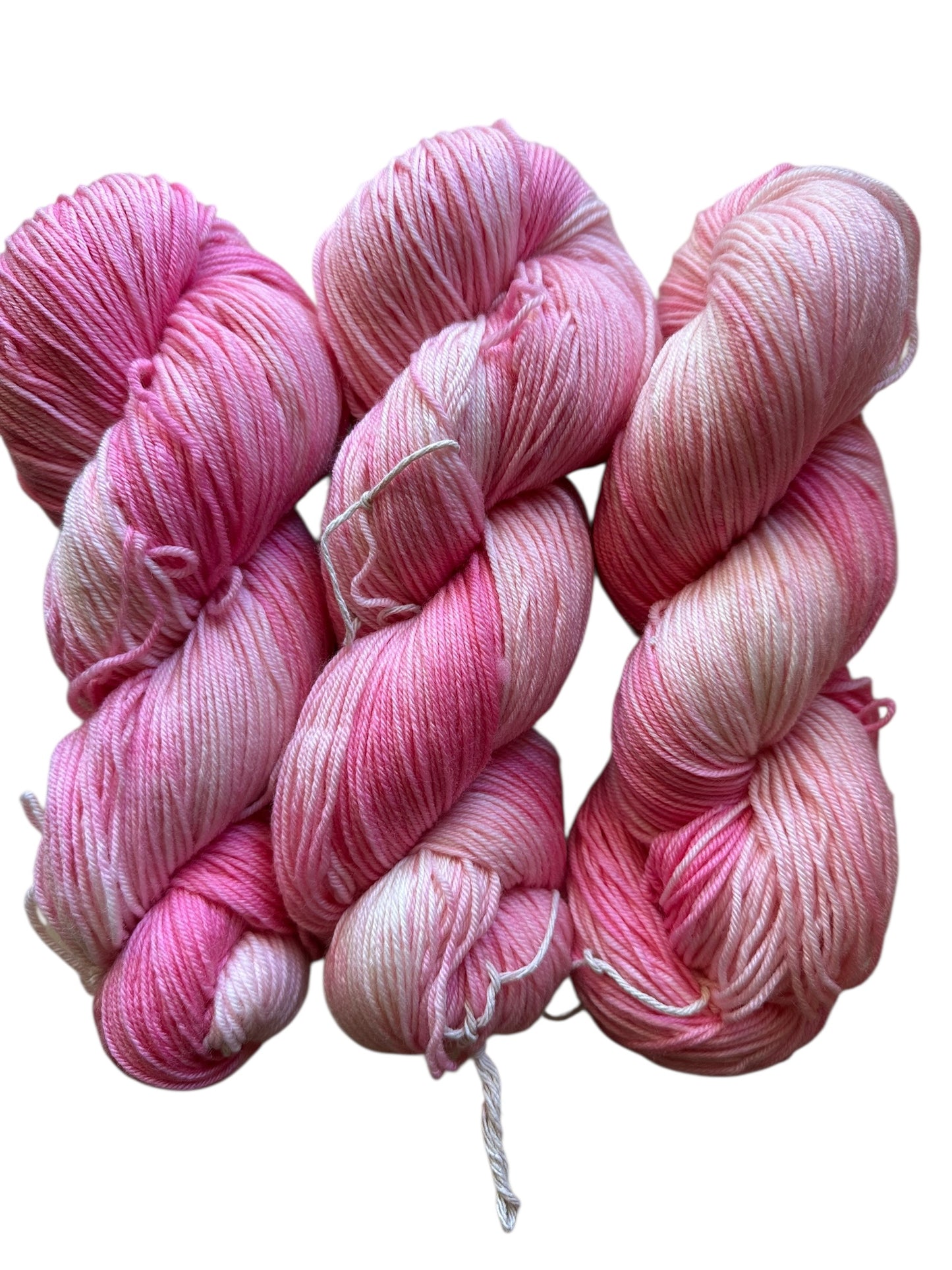 Lipstick Hand Dyed Sock yarn