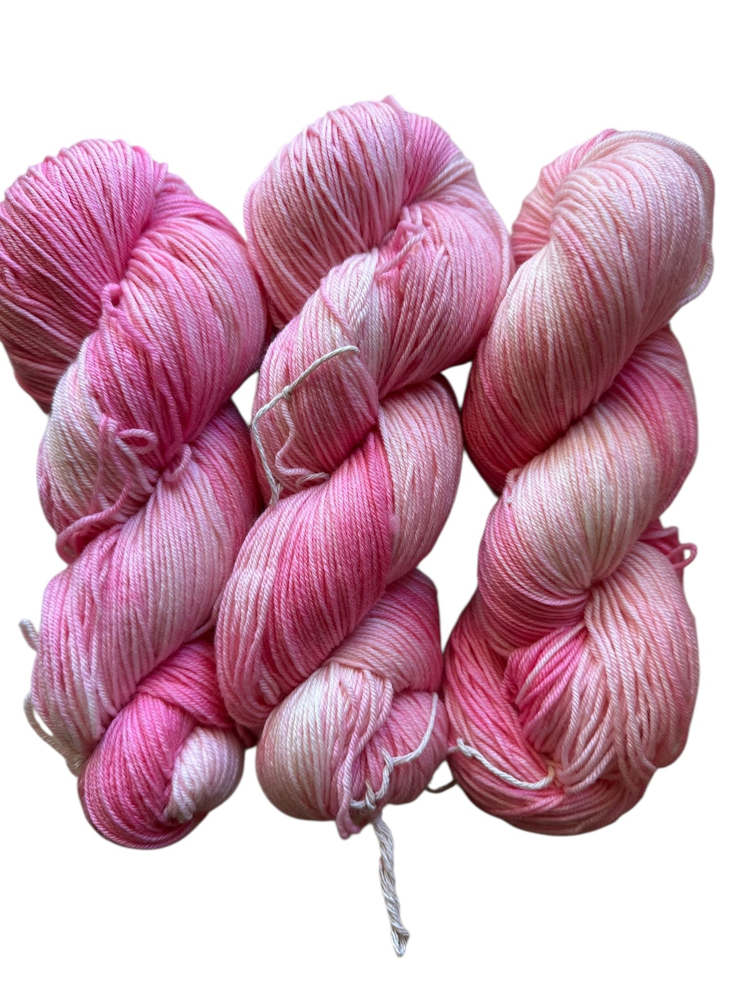 Lipstick Hand Dyed Sock yarn