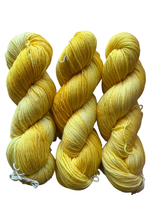 Mango Hand Dyed Sock yarn