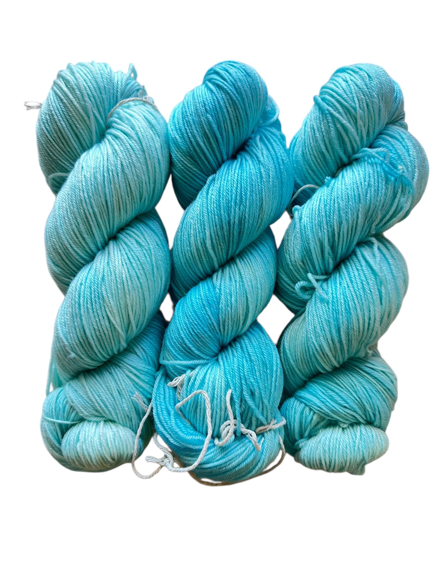 Lagoon Hand Dyed Sock yarn