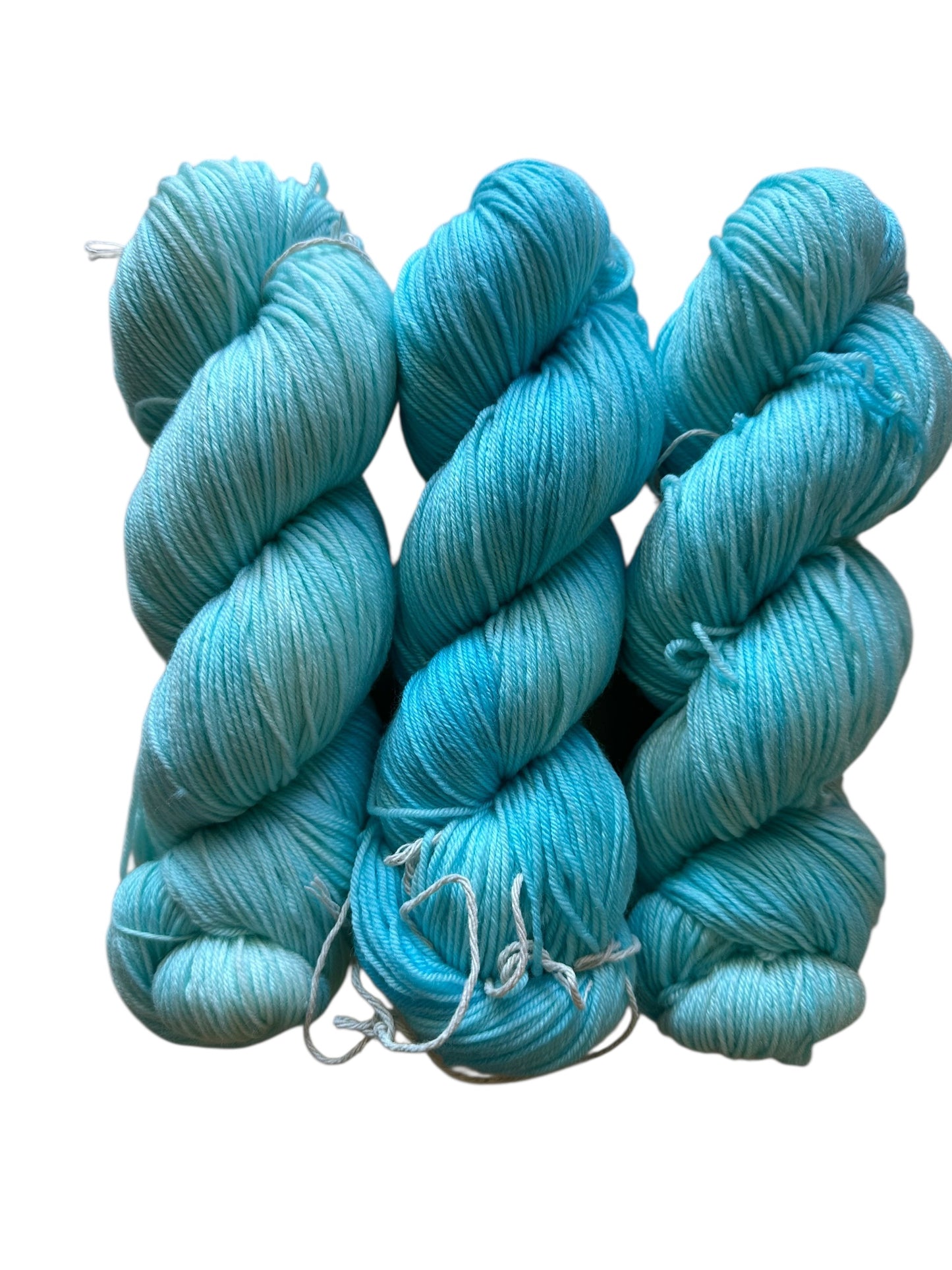 Lagoon Hand Dyed Sock yarn