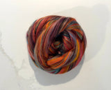 Day of the Dead roving 100 grams (Bamboo, merino)