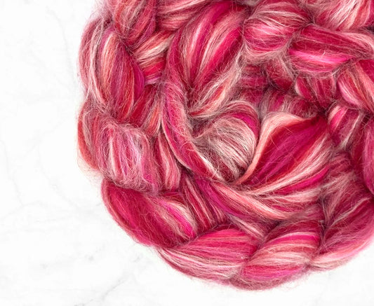 Aries roving 100 grams (Merino/silk)