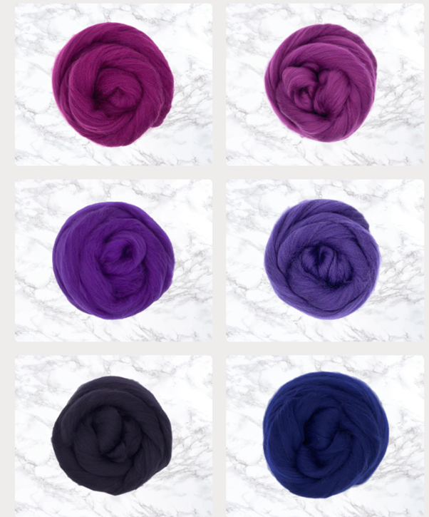 Merino roving 100 grams 23 micron